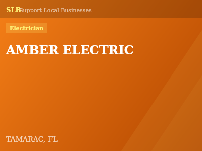 AMBER ELECTRIC — Electrician in TAMARAC, FL