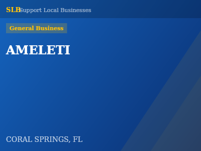 AMELETI — General Business in CORAL SPRINGS, FL