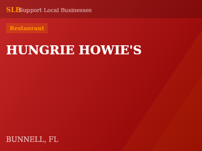 HUNGRIE HOWIE'S — Restaurant in BUNNELL, FL