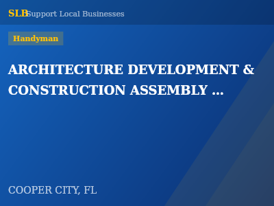 ARCHITECTURE DEVELOPMENT & CONSTRUCTION ASSEMBLY LLC — Handyman in COOPER CITY, FL