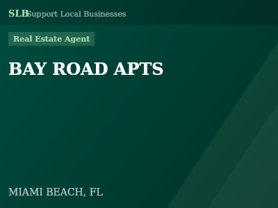 BAY ROAD APTS — Real Estate Agent in MIAMI BEACH, FL