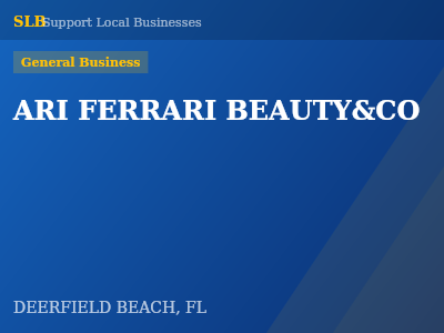ARI FERRARI BEAUTY&CO — General Business in DEERFIELD BEACH, FL