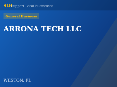 ARRONA TECH LLC — General Business in WESTON, FL