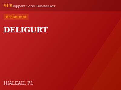 DELIGURT — Restaurant in HIALEAH, FL