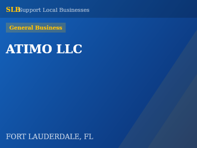 ATIMO LLC — General Business in FORT LAUDERDALE, FL