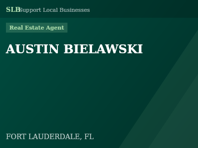 AUSTIN BIELAWSKI — Real Estate Agent in FORT LAUDERDALE, FL