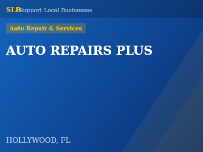 AUTO REPAIRS PLUS — Auto Repair & Services in HOLLYWOOD, FL