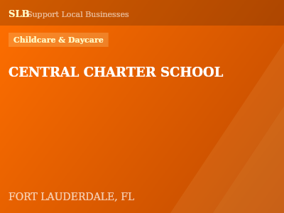CENTRAL CHARTER SCHOOL — Childcare & Daycare in FORT LAUDERDALE, FL
