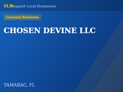 CHOSEN DEVINE LLC — General Business in TAMARAC, FL