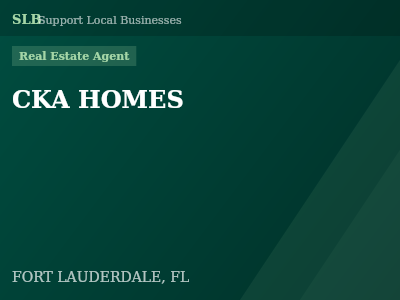 CKA HOMES — Real Estate Agent in FORT LAUDERDALE, FL