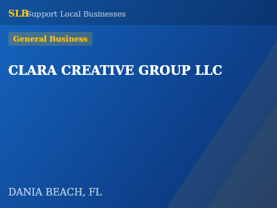 CLARA CREATIVE GROUP LLC — General Business in DANIA BEACH, FL