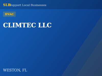CLIMTEC LLC — HVAC in WESTON, FL