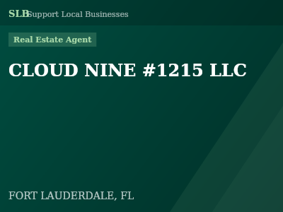 CLOUD NINE #1215 LLC — Real Estate Agent in FORT LAUDERDALE, FL