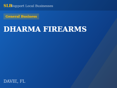 DHARMA FIREARMS — General Business in DAVIE, FL