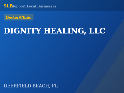 DIGNITY HEALING, LLC — Doctor/Clinic in DEERFIELD BEACH, FL