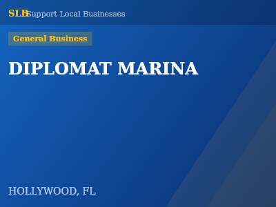DIPLOMAT MARINA — General Business in HOLLYWOOD, FL