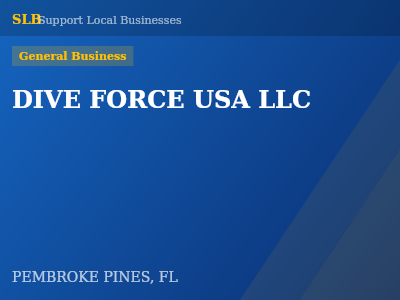 DIVE FORCE USA LLC — General Business in PEMBROKE PINES, FL