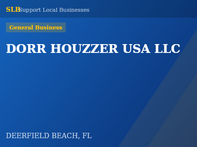 DORR HOUZZER USA LLC — General Business in DEERFIELD BEACH, FL