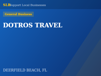 DOTROS TRAVEL — General Business in DEERFIELD BEACH, FL