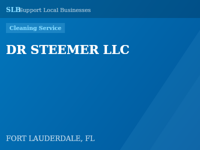 DR STEEMER LLC — Cleaning Service in FORT LAUDERDALE, FL