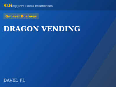DRAGON VENDING — General Business in DAVIE, FL