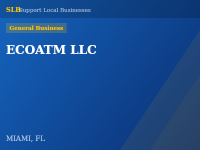 ECOATM LLC — General Business in MIAMI, FL