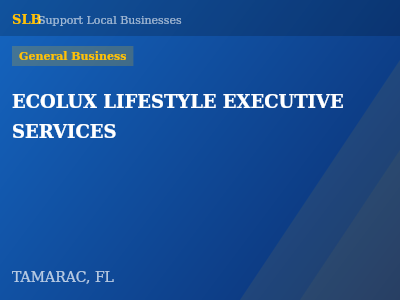 ECOLUX LIFESTYLE EXECUTIVE SERVICES — General Business in TAMARAC, FL