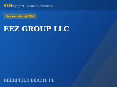EEZ GROUP LLC — Accountant/CPA in DEERFIELD BEACH, FL