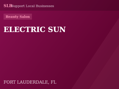 ELECTRIC SUN — Beauty Salon in FORT LAUDERDALE, FL