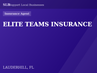 ELITE TEAMS INSURANCE — Insurance Agent in LAUDERHILL, FL