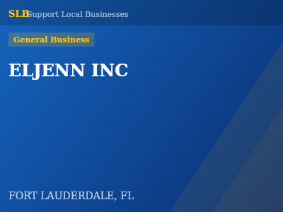 ELJENN INC — General Business in FORT LAUDERDALE, FL