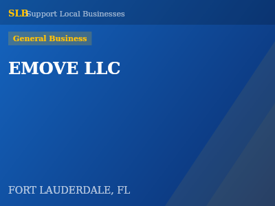 EMOVE LLC — General Business in FORT LAUDERDALE, FL