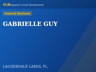 GABRIELLE GUY — General Business in LAUDERDALE LAKES, FL