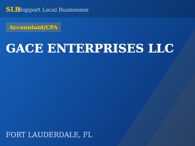 GACE ENTERPRISES LLC — Accountant/CPA in FORT LAUDERDALE, FL