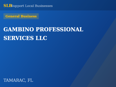 GAMBINO PROFESSIONAL SERVICES LLC — General Business in TAMARAC, FL