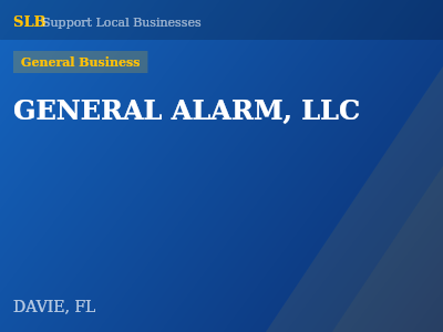 GENERAL ALARM, LLC — General Business in DAVIE, FL