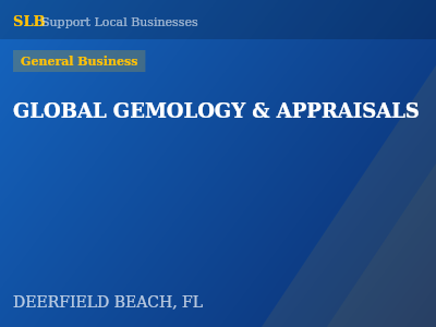 GLOBAL GEMOLOGY & APPRAISALS — General Business in DEERFIELD BEACH, FL