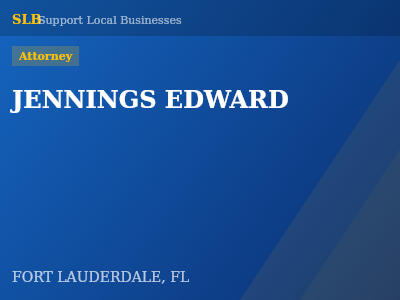 JENNINGS EDWARD — Attorney in FORT LAUDERDALE, FL
