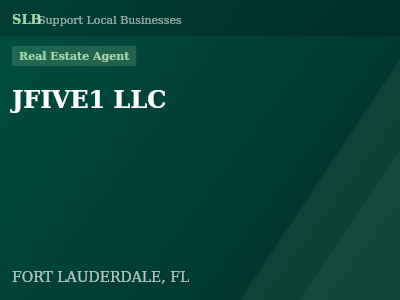 JFIVE1 LLC — Real Estate Agent in FORT LAUDERDALE, FL