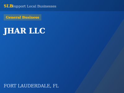 JHAR LLC — General Business in FORT LAUDERDALE, FL