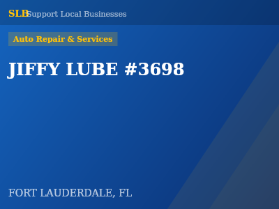 JIFFY LUBE #3698 — Auto Repair & Services in FORT LAUDERDALE, FL