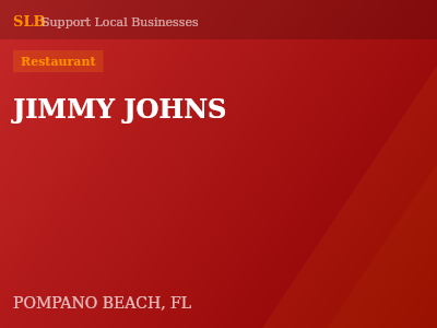 JIMMY JOHNS — Restaurant in POMPANO BEACH, FL