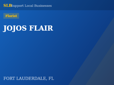 JOJOS FLAIR — Florist in FORT LAUDERDALE, FL