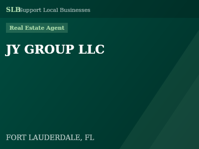 JY GROUP LLC — Real Estate Agent in FORT LAUDERDALE, FL