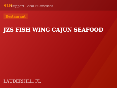 JZS FISH WING CAJUN SEAFOOD — Restaurant in LAUDERHILL, FL