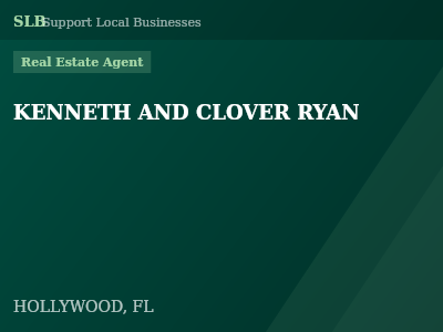 KENNETH AND CLOVER RYAN — Real Estate Agent in HOLLYWOOD, FL