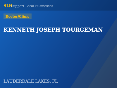 KENNETH JOSEPH TOURGEMAN — Doctor/Clinic in LAUDERDALE LAKES, FL