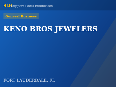 KENO BROS JEWELERS — General Business in FORT LAUDERDALE, FL