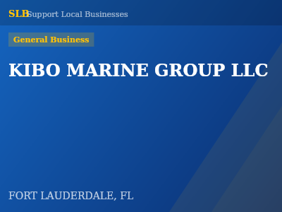 KIBO MARINE GROUP LLC — General Business in FORT LAUDERDALE, FL