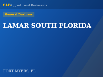LAMAR SOUTH FLORIDA — General Business in FORT MYERS, FL